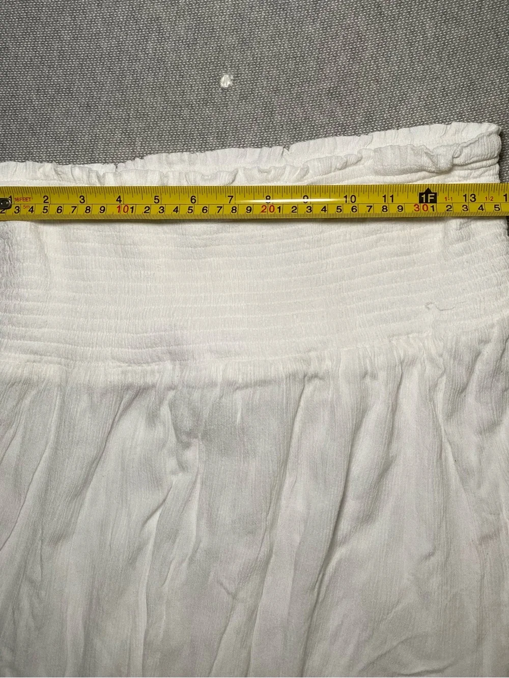 Free People The Convertible Skirt Tube Midi Dress Smocked Large - Picture 6 of 10